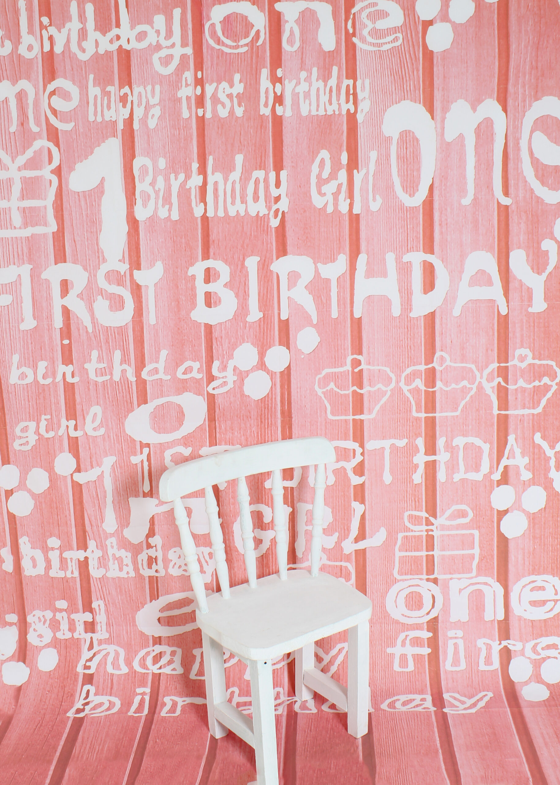 BACKDROP_First Birthday Girl